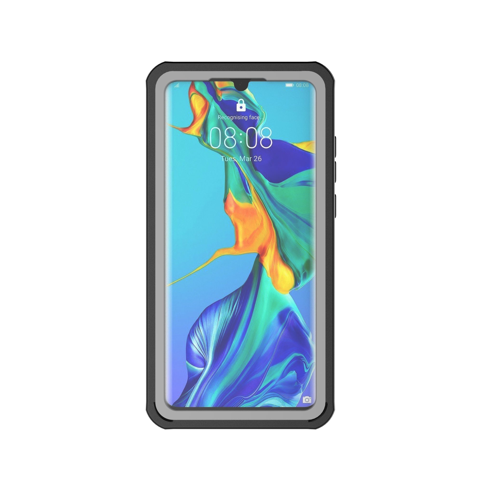 Full-body Protection Hard PC Case Built-in PET Screen Protector for Huawei P30 Full-body Protection Hard PC Case Built-in PET Screen Protector for Huawei P30